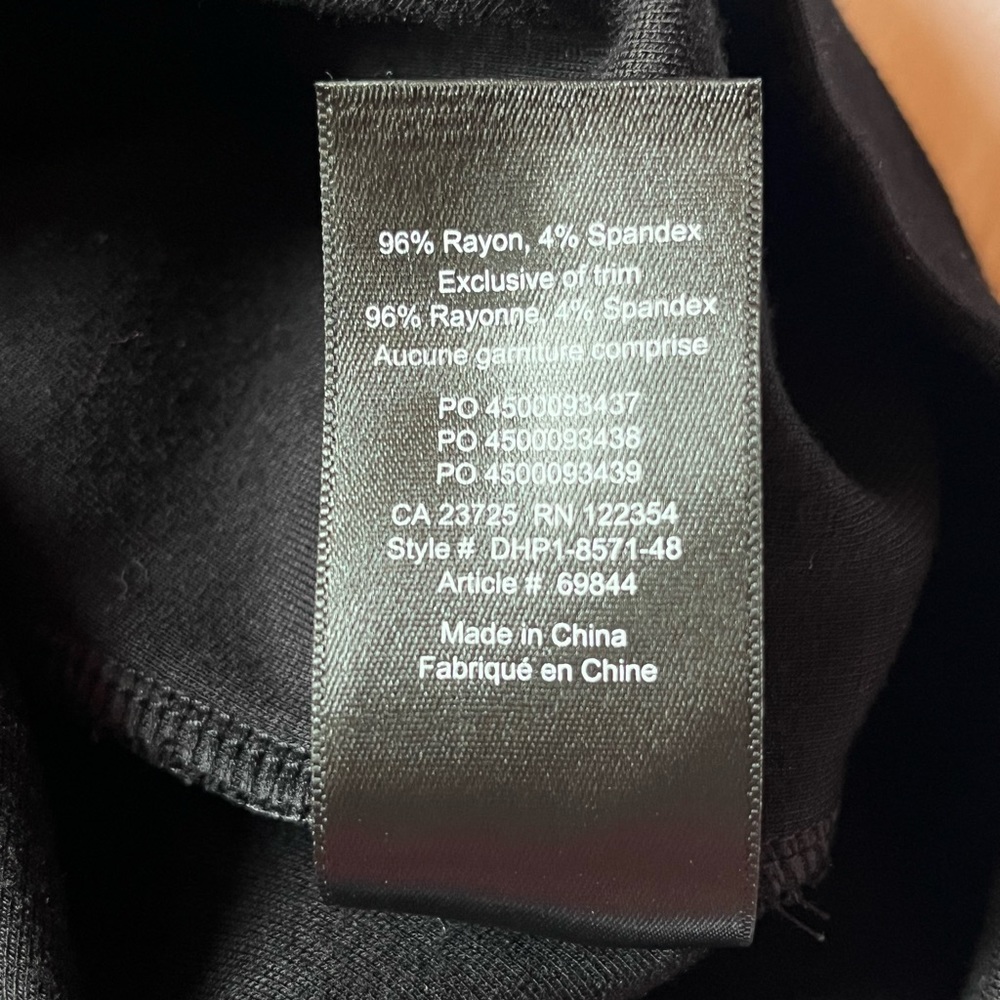 Aritzia Babaton Long Sleeve Little Black Dress - Picture 5 of 5